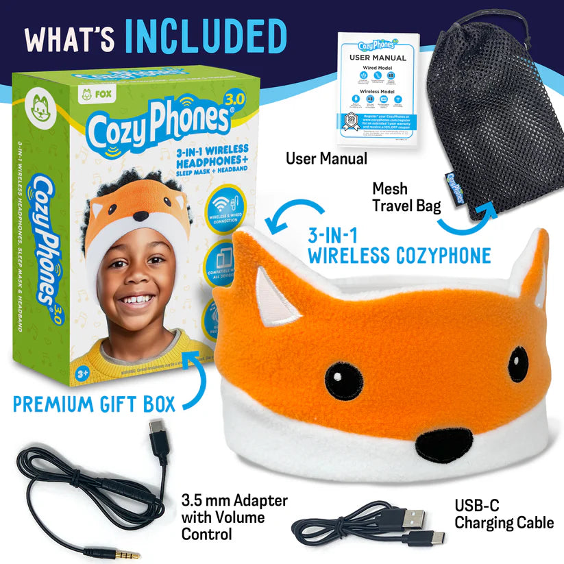 Fox CozyPhones Headband 3.0