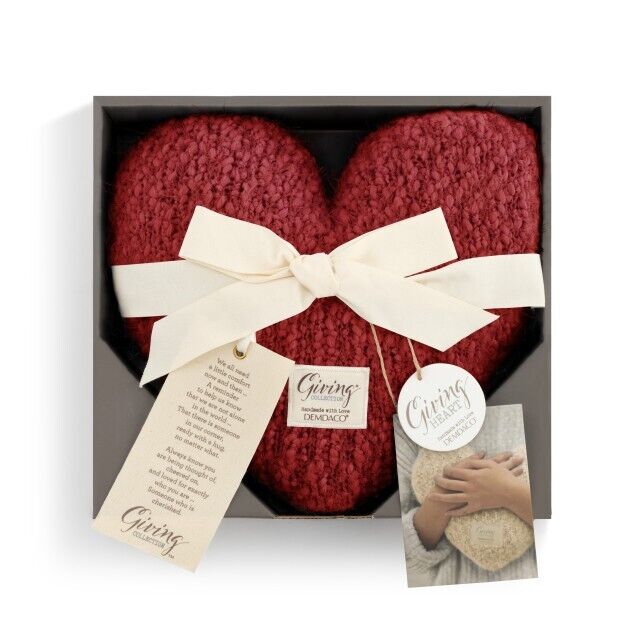 Demdaco Red Weighted Giving Heart