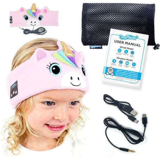 Unicorn CozyPhones Headband 3.0