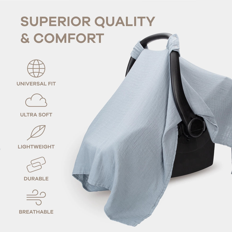 Car Seat Cover/Canopy by Comfy Cubs
