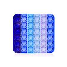 OMG Pop Fidget Glitter Square