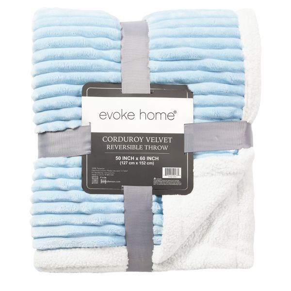 Evoke Home Throw Blanket