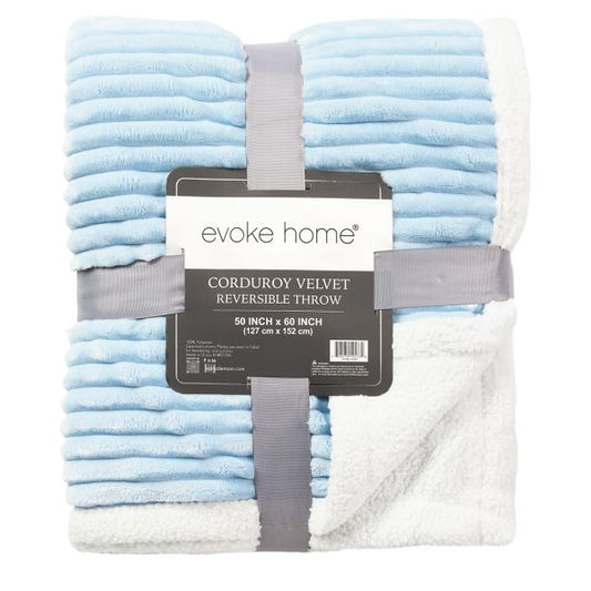 Evoke Home Throw Blanket