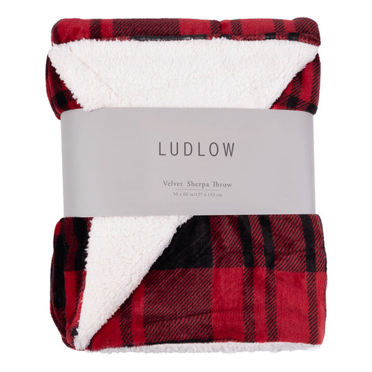 Sherpa Throw Blanket