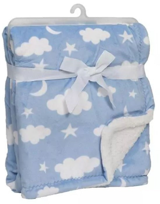 Celestial Blue Baby Blanket