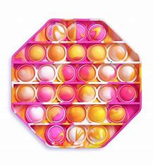 OMG Pop Fidgety-Tie Dye Octagon